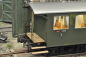 Preview: Dingler Bausatz 4achs. 2/3Kl. Personenwagen DB mit Beleuchtung Neuheit 2020