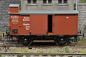 Preview: Fine Models "gedeckter Güterwagen" Gwn mit Bremserhaus DRG Ep. II