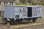 Mobile Preview: KM1 G10 ged. Güterwagen "Kaldewei" der DB, Ep. IIIa Neuheit