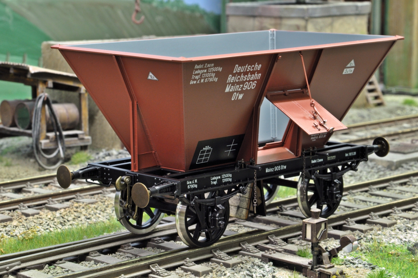 Dingler Otw Kohletrichterwagen ohne Bremserhaus