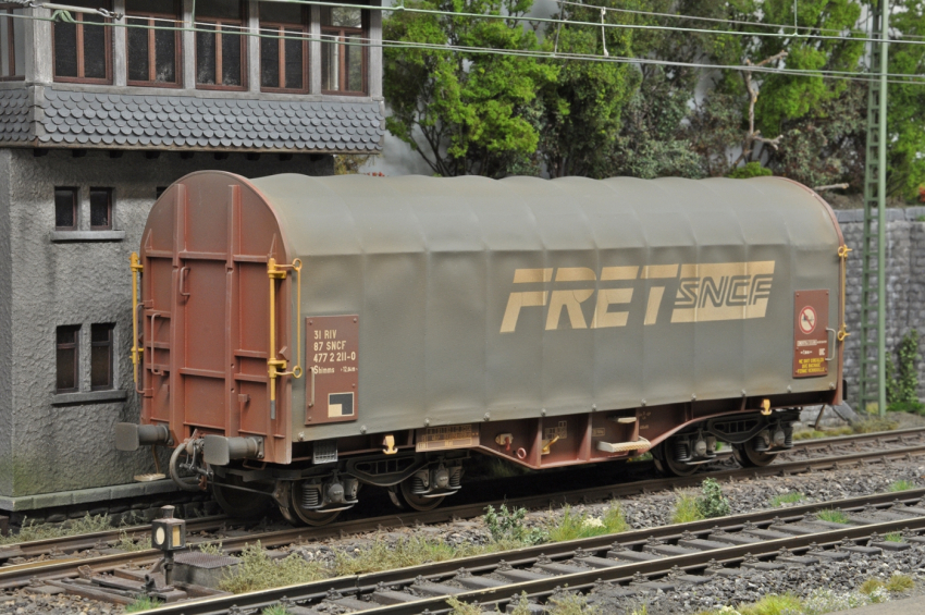 (reserviert) Dimotec 4 Achs. Planenwagen gealtert (2. Hand)