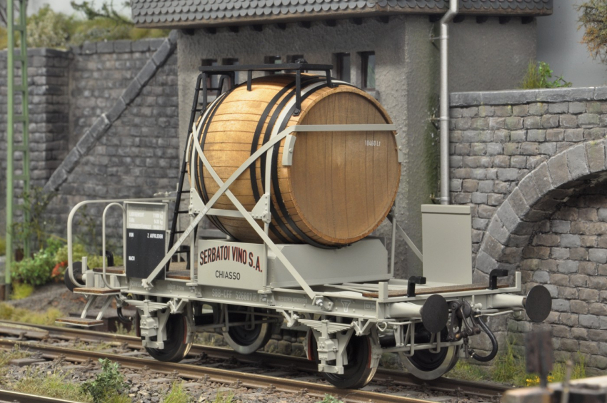 Preview: (Reserviert) Dingler/Lokladen Weinfasswagen der SBB