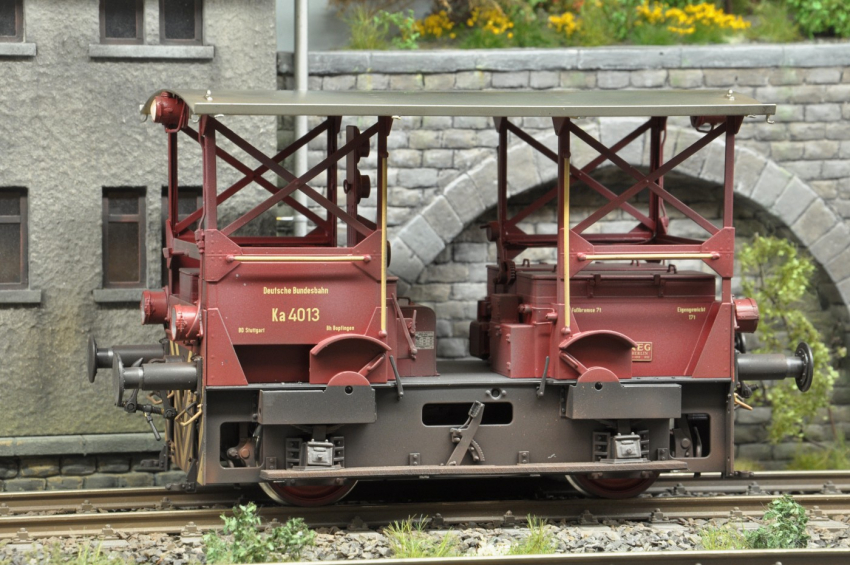 Dingler Akku-Kleinlokomotive Ka 4013 Ep. III gealtert