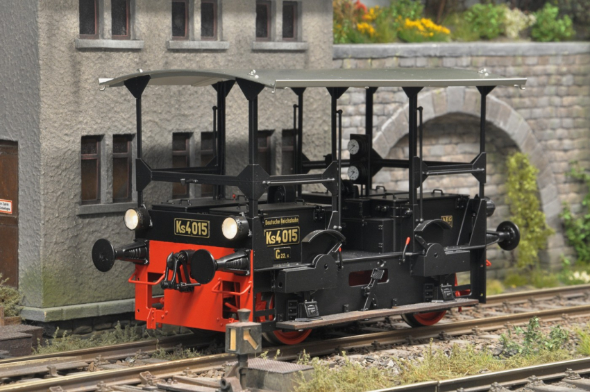 Preview: Dingler Akku-Kleinlokomotive Ks 4015 Ep. II, mit Finescale Radsätzen