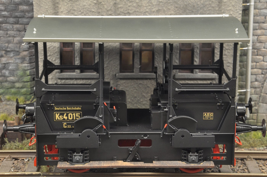 Dingler Akku-Kleinlokomotive Ks 4015 Ep. II, mit Finescale Radsätzen