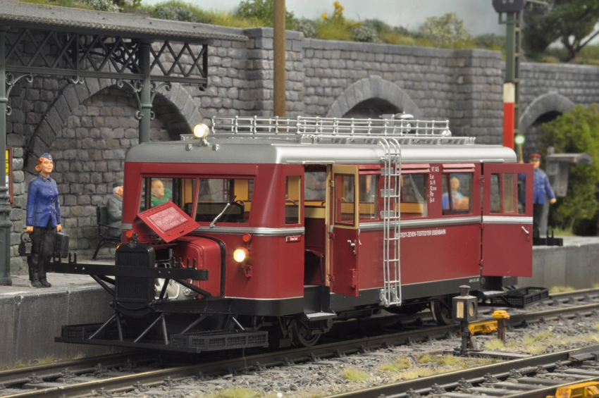 Dingler Wismarer Schienenbus VT145, mit FineScale Radsätzen, Wilstedt-Zeven-Tostedter Eisenbahn