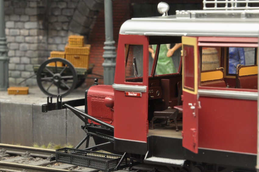 Preview: Dingler Wismarer Schienenbus VT145, mit FineScale Radsätzen, Wilstedt-Zeven-Tostedter Eisenbahn