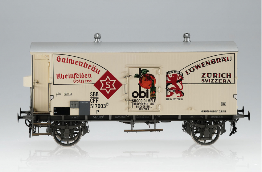 Dingler SBB Bierwagen "Löwenbräu Zürich" mit Bremserhaus - Neuheit 2023
