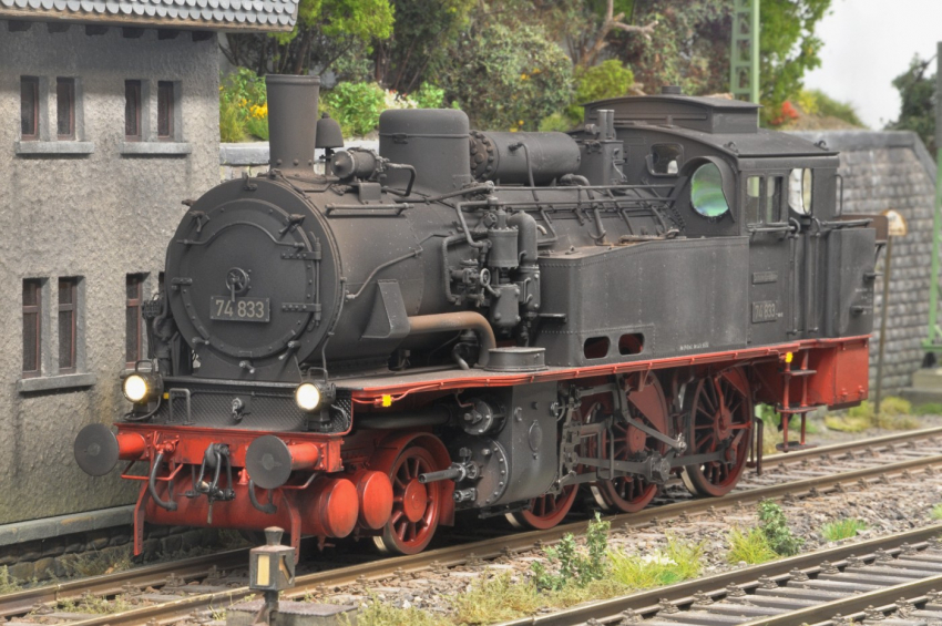 KM1 BR 74 833 der DB Ep.IIIa gesupert & gealtert Neuheit