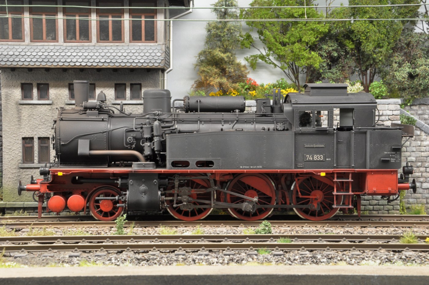 KM1 BR 74 833 der DB Ep.IIIa gesupert & gealtert Neuheit