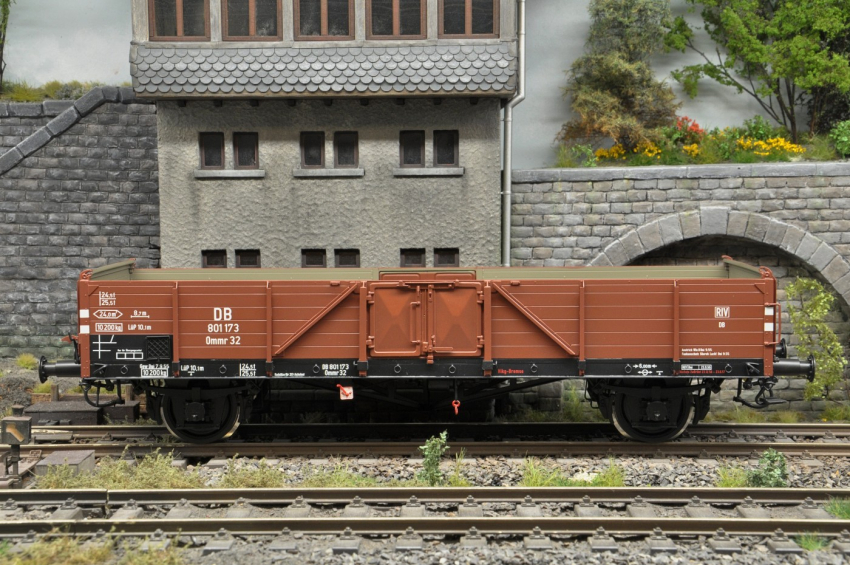 KM1 Ommr 32 "Linz" der DB Ep.IIIa ohne Bremserbühne