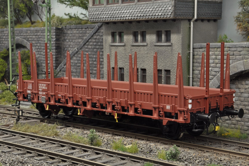 KM1 Rmms 33 Rungenwagen mit Bremserbühne Ep IV