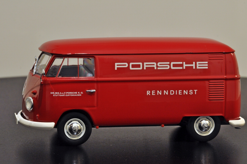 Schuco VW T1b Kasten "Porsche Renndienst"