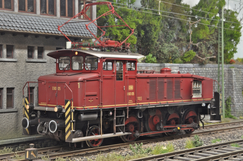 (reserviert) Wunder E 60 05 DB mit finescale Radsätzen, gealtert (2. Hand)