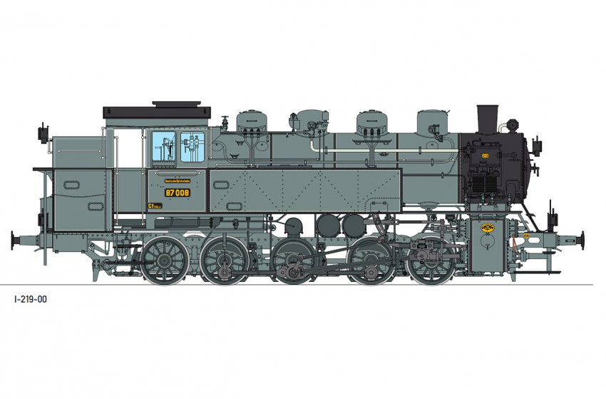 Dingler Einheits-Rangierlokomotive BR 87 Neuheit 2024