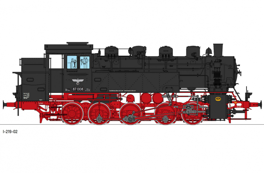 Dingler Einheits-Rangierlokomotive BR 87 Neuheit 2024