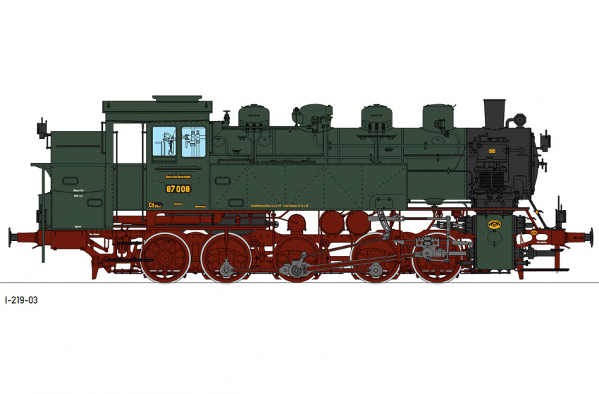 Dingler Einheits-Rangierlokomotive BR 87 Neuheit 2024