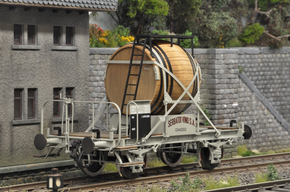 (Reserviert) Dingler/Lokladen Weinfasswagen der SBB