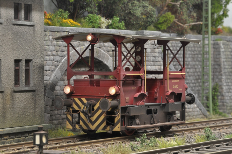 Dingler Akku-Kleinlokomotive Ka 4013 Ep. III gealtert