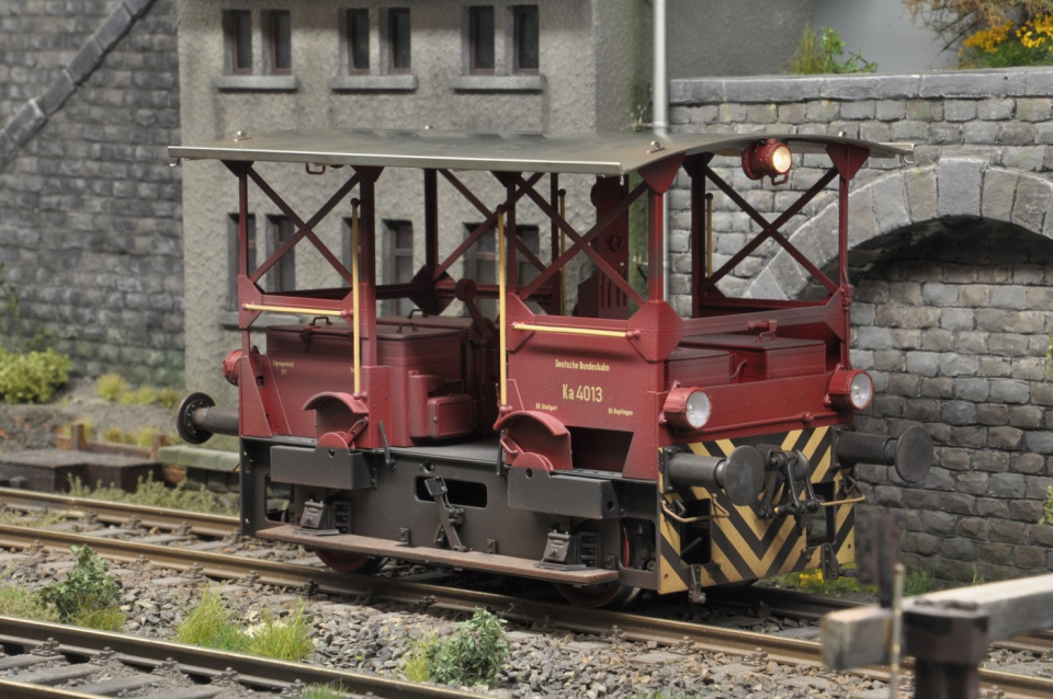 Dingler Akku-Kleinlokomotive Ka 4013 Ep. III gealtert