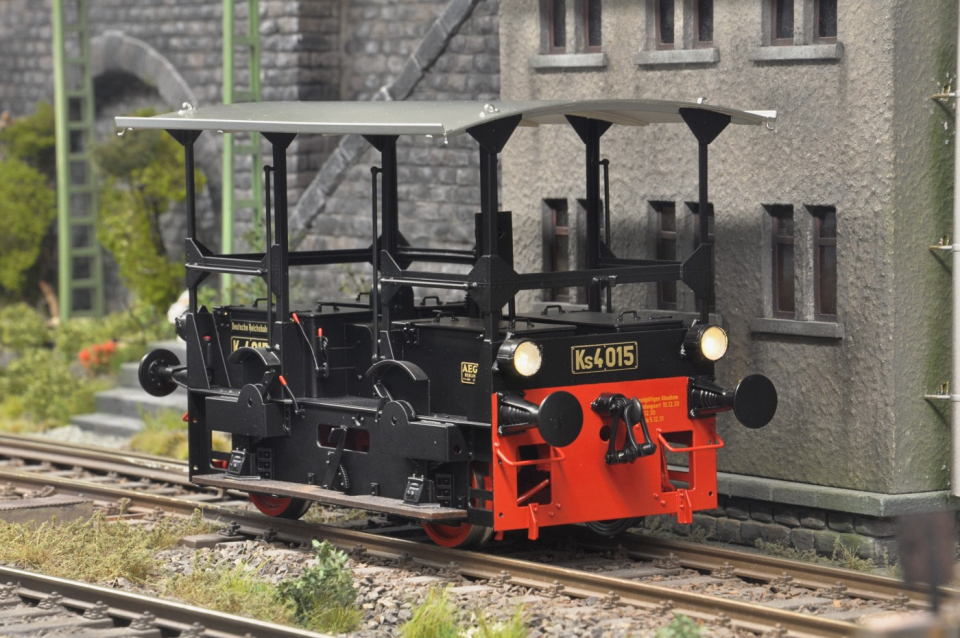 Dingler Akku-Kleinlokomotive Ks 4015 Ep. II, mit Finescale Radsätzen