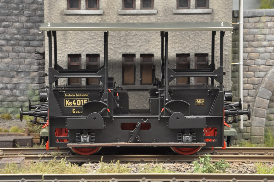 Dingler Akku-Kleinlokomotive Ks 4015 Ep. II, mit Finescale Radsätzen