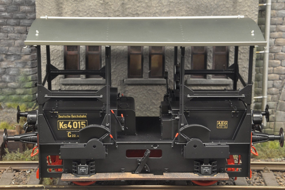 Dingler Akku-Kleinlokomotive Ks 4015 Ep. II, mit Finescale Radsätzen