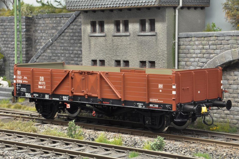 KM1 Ommr 32 "Linz" der DB Ep.IIIa ohne Bremserbühne