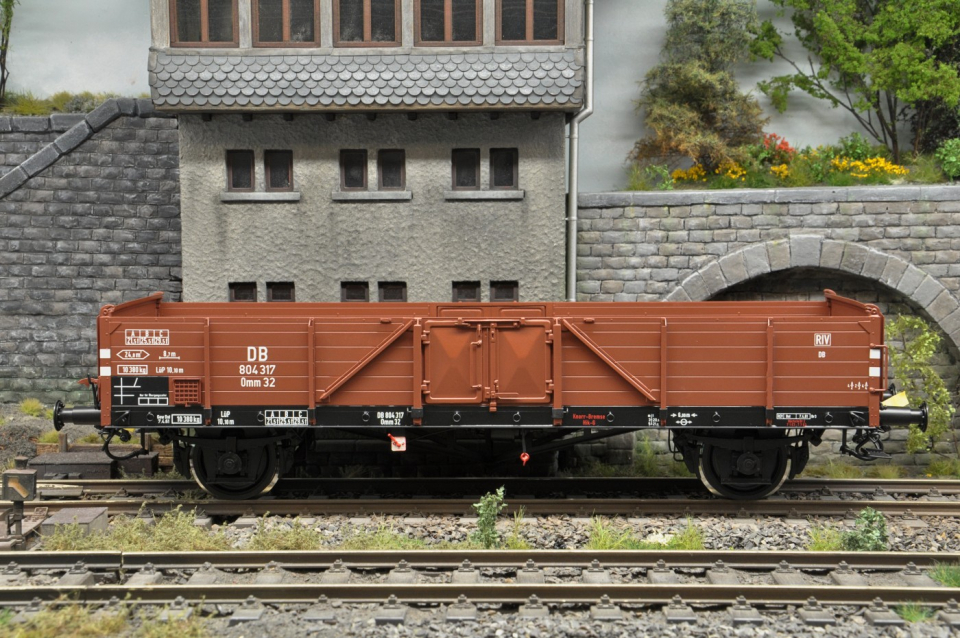 KM1 Ommr 32 "Linz" der DB Ep.IIIb ohne Bremserbühne