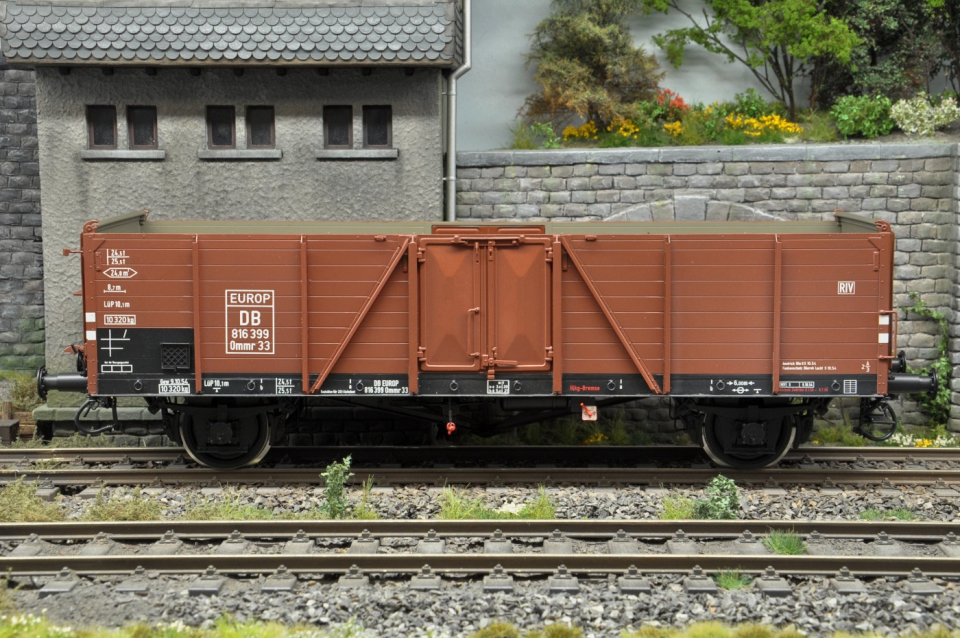 KM1 Ommr 33 "Villach" der DB Ep.IIIa ohne Bremserhaus