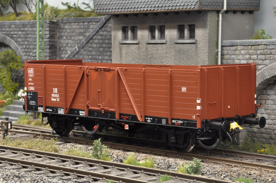 KM1 Ommr 33 "Villach" der DB Ep.IIIb ohne Bremserhaus