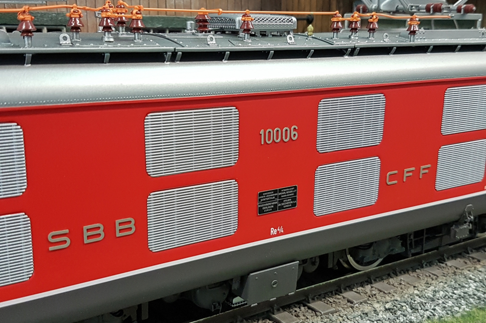 Kiss SBB Re 4/4 10006 (2. Hand)