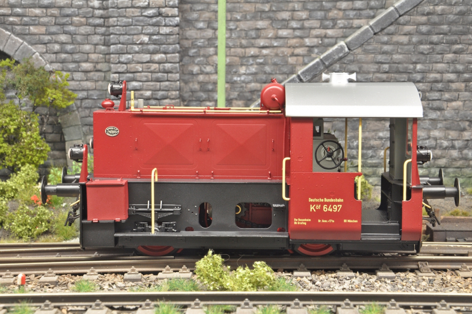 Steiner Köf II 6497 BD München, Bw Rosenheim