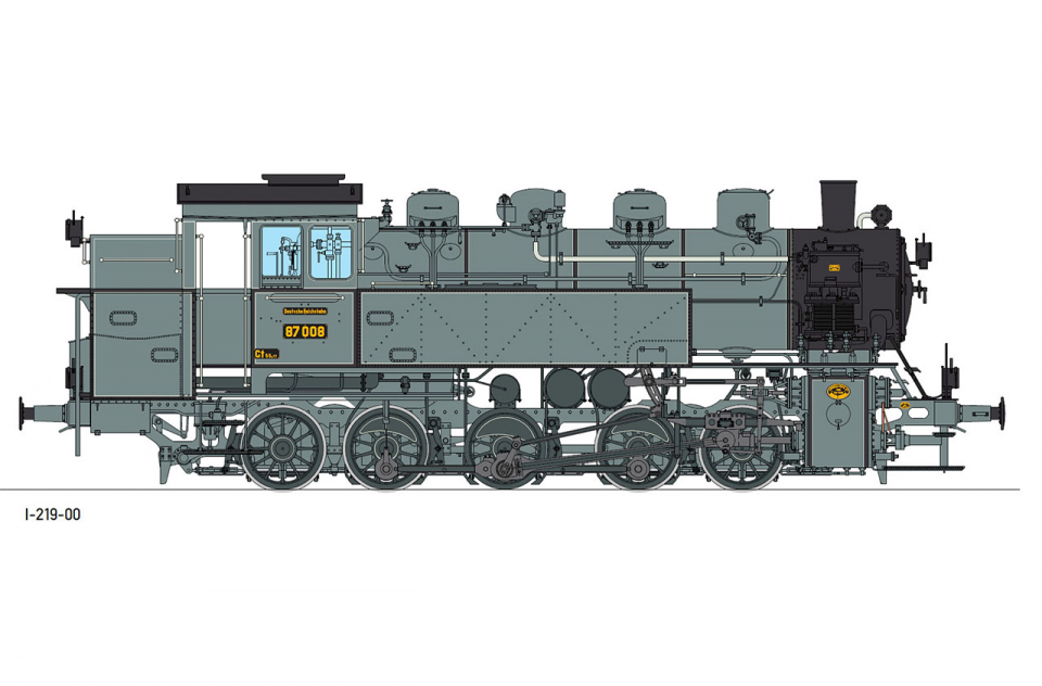 Dingler Einheits-Rangierlokomotive BR 87 Neuheit 2024